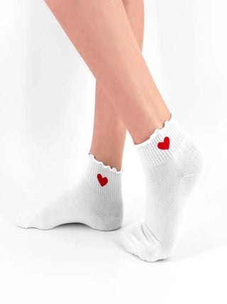 Socquettes Coeur Volant | Titeschaussettes
