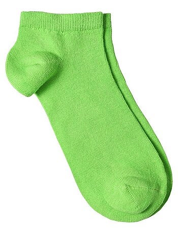 Socquettes Coton Prémium - Lot 10 Paires - Fabrication UE