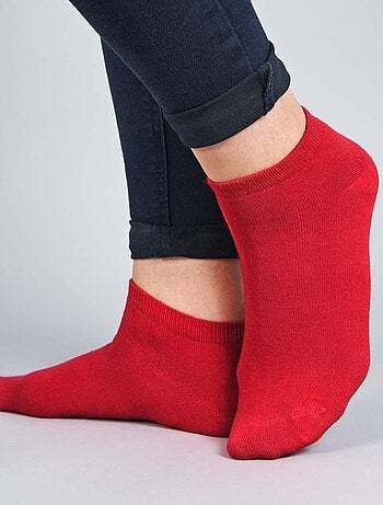 Socquettes Coton Prémium - Lot 3 Paires - Fabrication UE