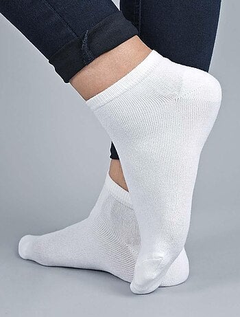 Chaussettes fourrées Femme Renne - Bleu marine - Kiabi - 12.99€