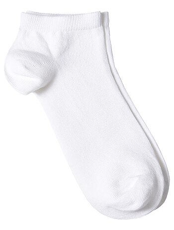 Socquettes Coton Prémium - Lot 5 Paires - Fabrication UE