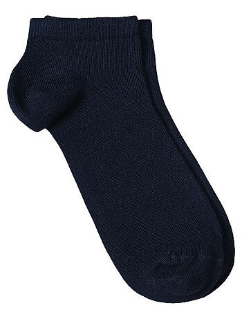 Socquettes Coton Prémium - Lot 5 Paires - Fabrication UE