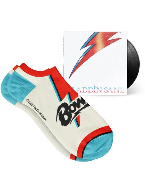 Socquettes David Bowie, Aladdin Sane - Kiabi
