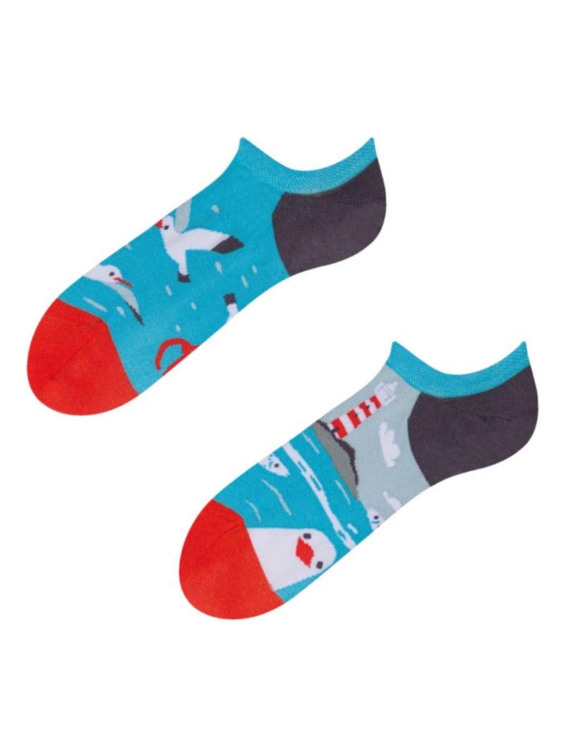 Socquettes Dedoles Invisibles Mouettes Blanc - Kiabi