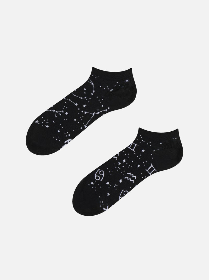 Socquettes Dedoles Signes du Zodiaque Blanc Noir - Kiabi