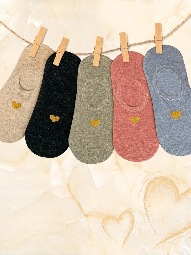 Socquettes En Coton Invisibles Coup De Coeur- SockUp- 35-42 Multicolore - Kiabi