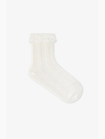 Socquettes en dentelle penti