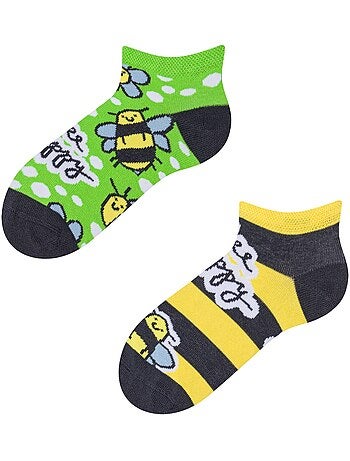 Socquettes Enfants Abeilles Butineuses