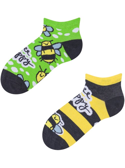 Socquettes Enfants Abeilles Butineuses - Kiabi
