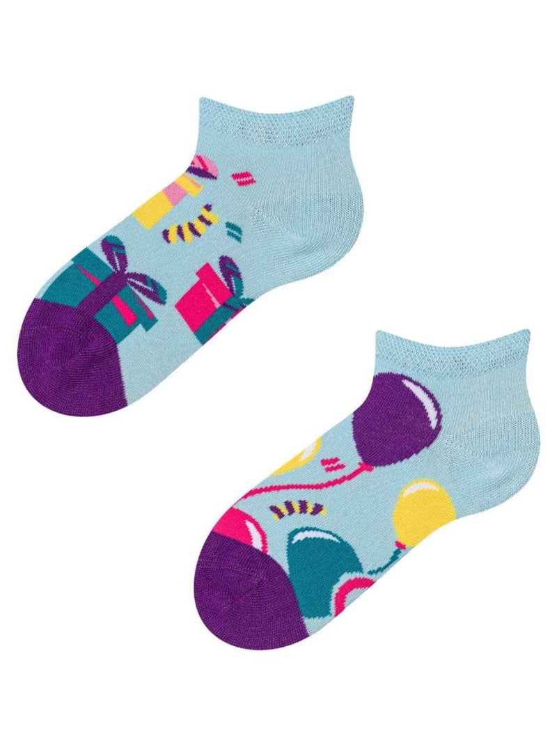 Socquettes Enfants Dedoles  C'est la Fête Bleu - Kiabi