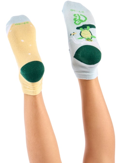 Socquettes Enfants La Tortue fait du Surf - Kiabi