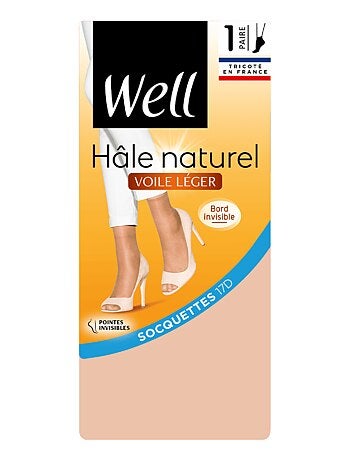 Socquettes HÂLE NATUREL Well