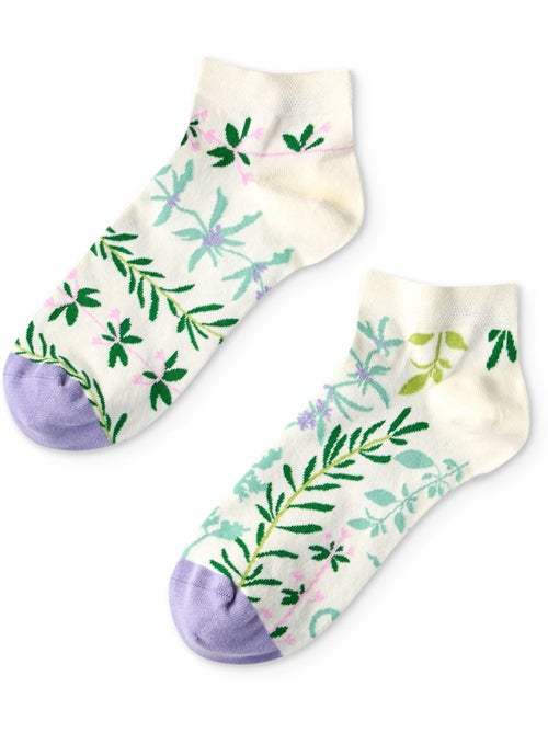 Socquettes Herbes de Jardin - Kiabi
