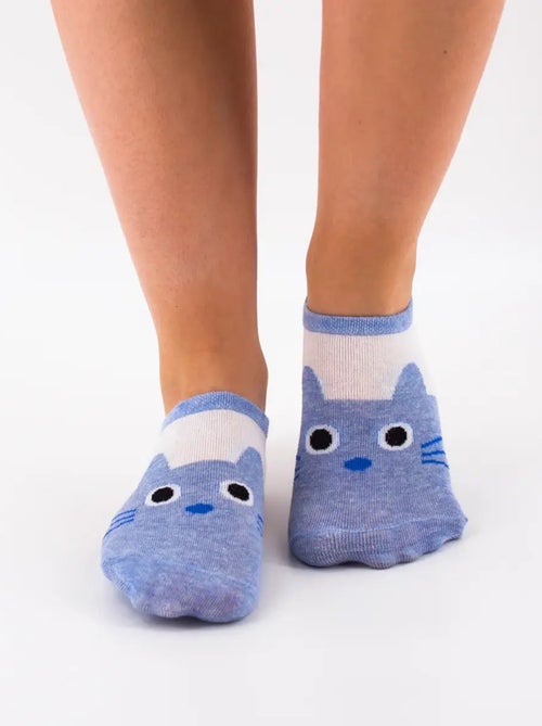 Socquettes Invisibles Chaton  | Titeschaussettes - Kiabi