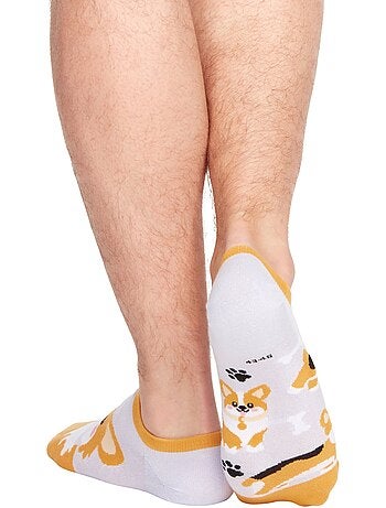 Socquettes Invisibles Chiens Corgis