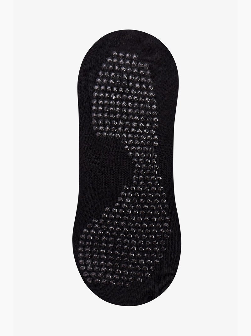 Socquettes invisibles cross penti Noir - Kiabi