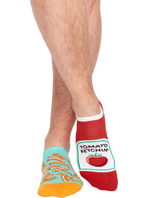 Socquettes Invisibles Frites et Ketchup - Kiabi
