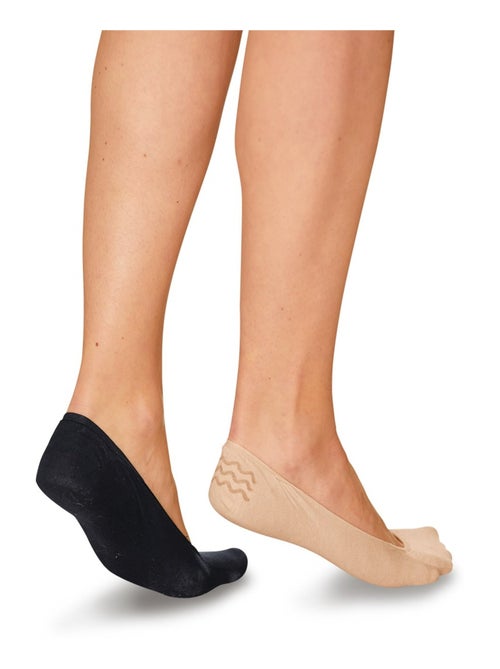 Socquettes invisibles protège pieds - Kiabi