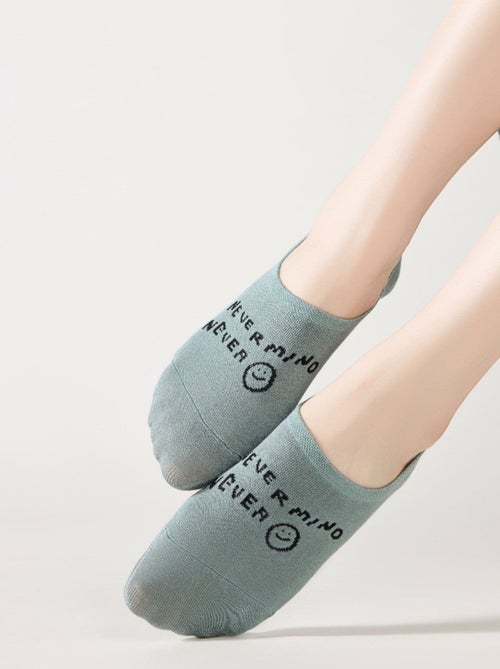 Socquettes Invisibles Smiley - Kiabi