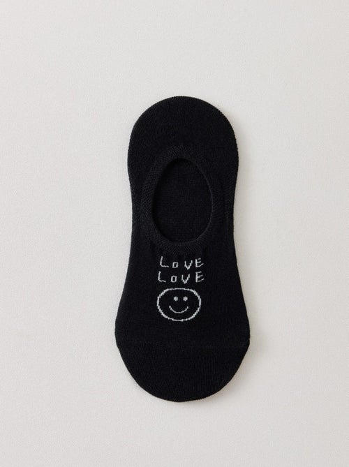 Socquettes Invisibles Smiley - Kiabi