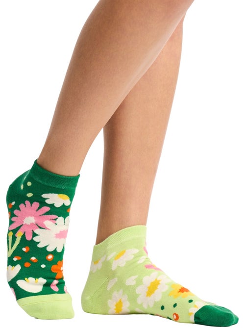Socquettes Jardin de Fleurs - Kiabi