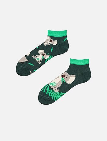 Socquettes Koala & Feuilles