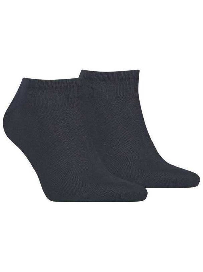 Socquettes motif/style logo - calvin klein Bleu marine - Kiabi