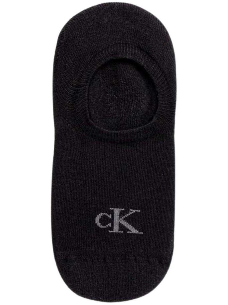 Socquettes motif/style logo - calvin klein Noir - Kiabi