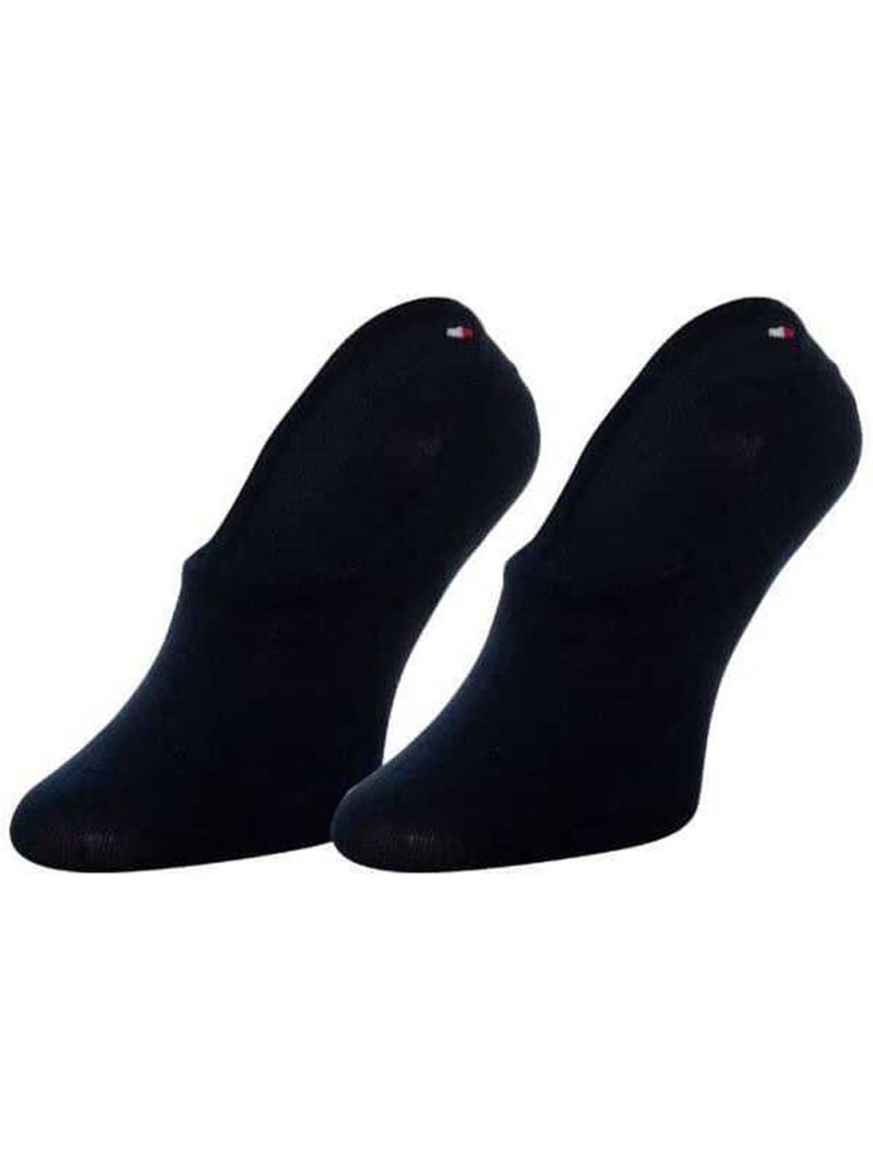 Socquettes motif/style uni - tommy hilfiger Bleu marine - Kiabi