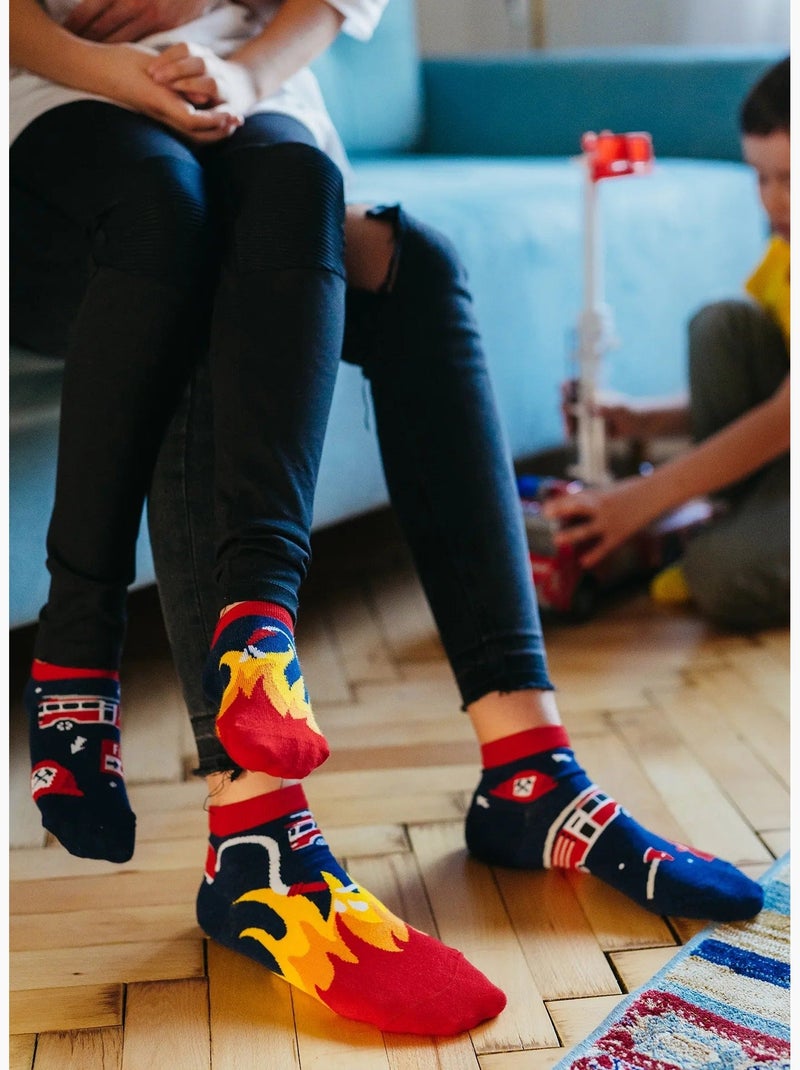 Socquettes pompier enfant Multicolore - Kiabi