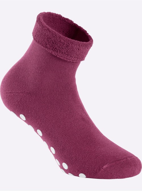 Socquettes Pour Dames Qualité Coton - Taille Standard - Witt - Lot de 3 - Kiabi