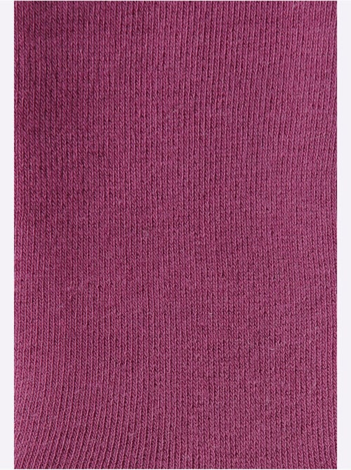 Socquettes Pour Dames Qualité Coton - Taille Standard - Witt - Lot de 3 - Kiabi