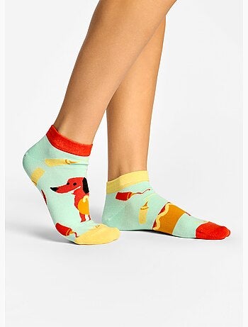 Socquettes Teckel Hotdog