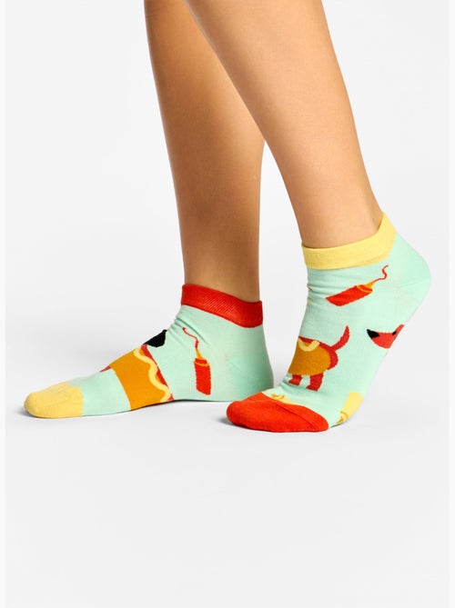 Socquettes Teckel Hotdog - Kiabi