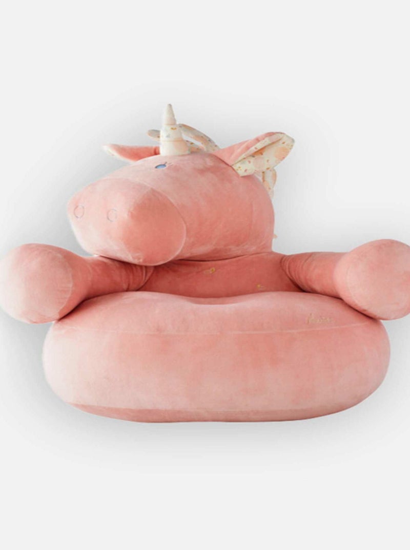 Sofa Veloudoux Lina Rose - Kiabi