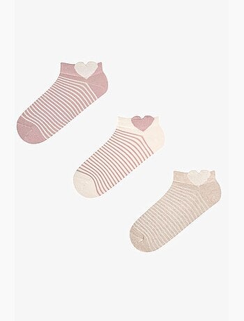 Soft heart lot de 2 paires de socquettes penti