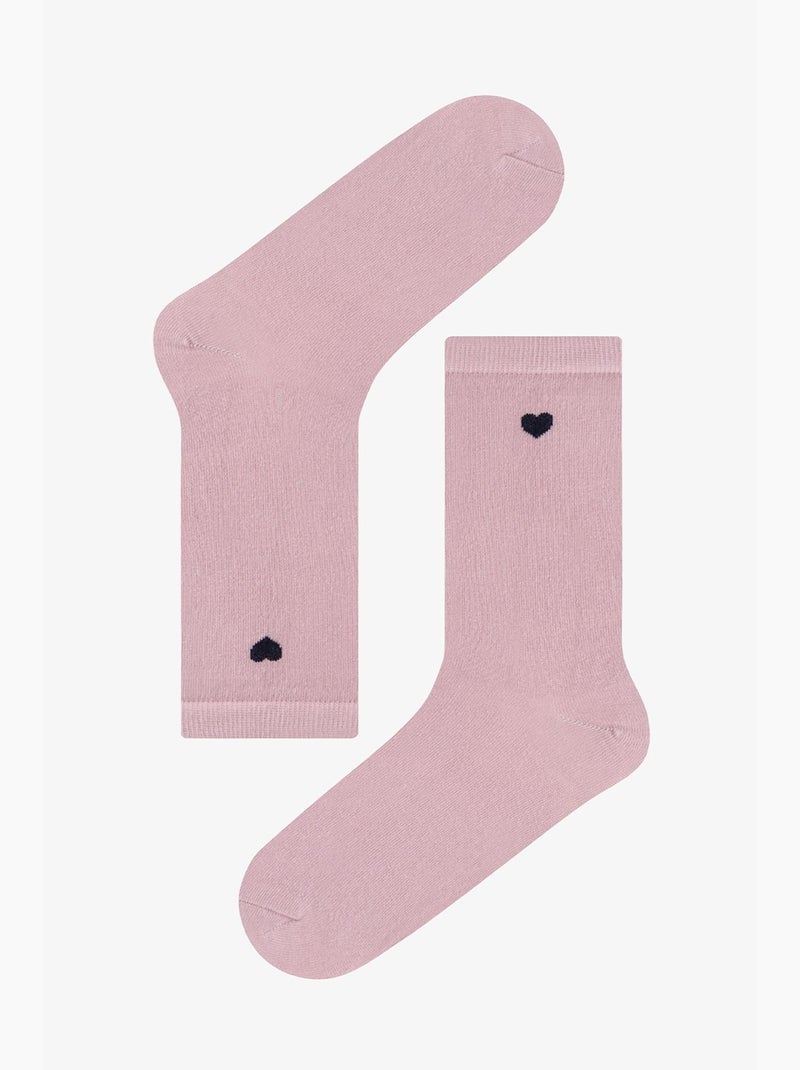 Soft hearts lot de 5 paires de chaussettes penti Gris clair - Kiabi