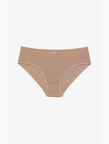 Soft pointel basic lot de 3 slips hipster en coton penti