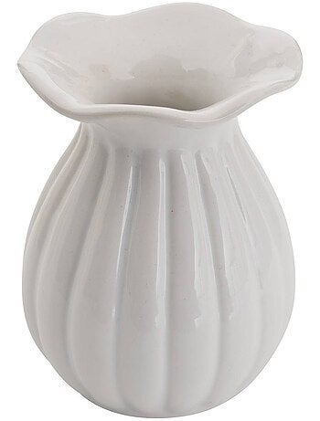 Soliflore en céramique forme fleur fldr