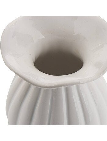Soliflore en céramique forme fleur fldr
