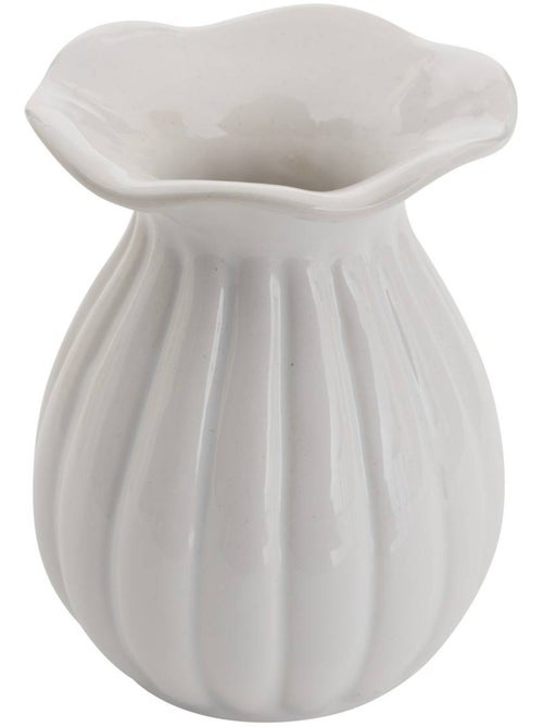 Soliflore en céramique forme fleur fldr - Kiabi