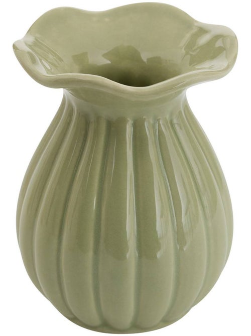 Soliflore en céramique forme fleur fldr - Kiabi