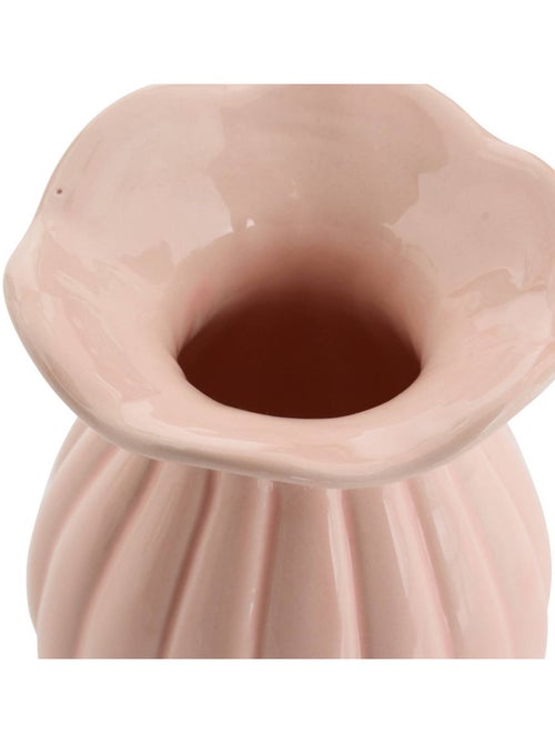 Soliflore en céramique forme fleur fldr - Kiabi