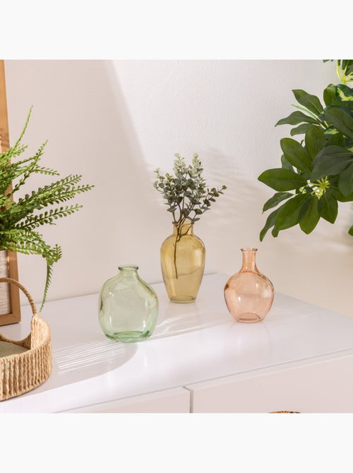 Soliflore en verre teinté SCOT - Kiabi
