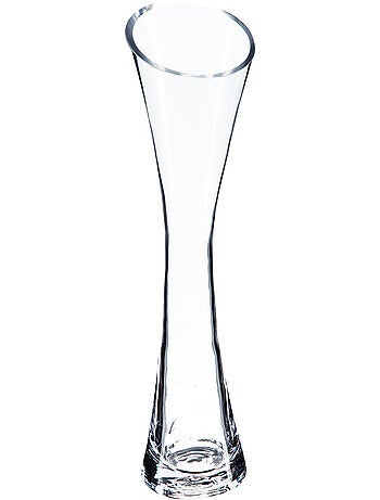 Soliflore évasé élancé en verre
