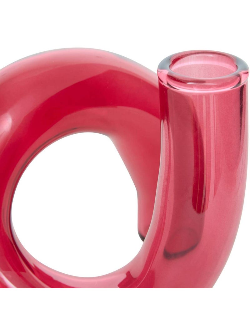 Soliflore tubulaire en verre cheri Rose - Kiabi