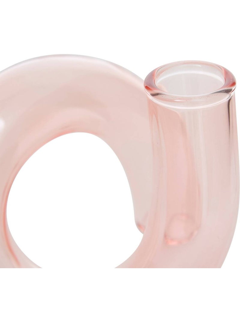 Soliflore tubulaire en verre cheri Rose - Kiabi