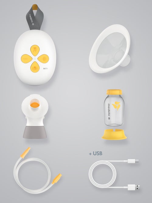 Solo™ - Tire-lait Électrique Simple Hands-free 24mm - Compact, Mains Libres, Ultra-Léger, Conception - Kiabi