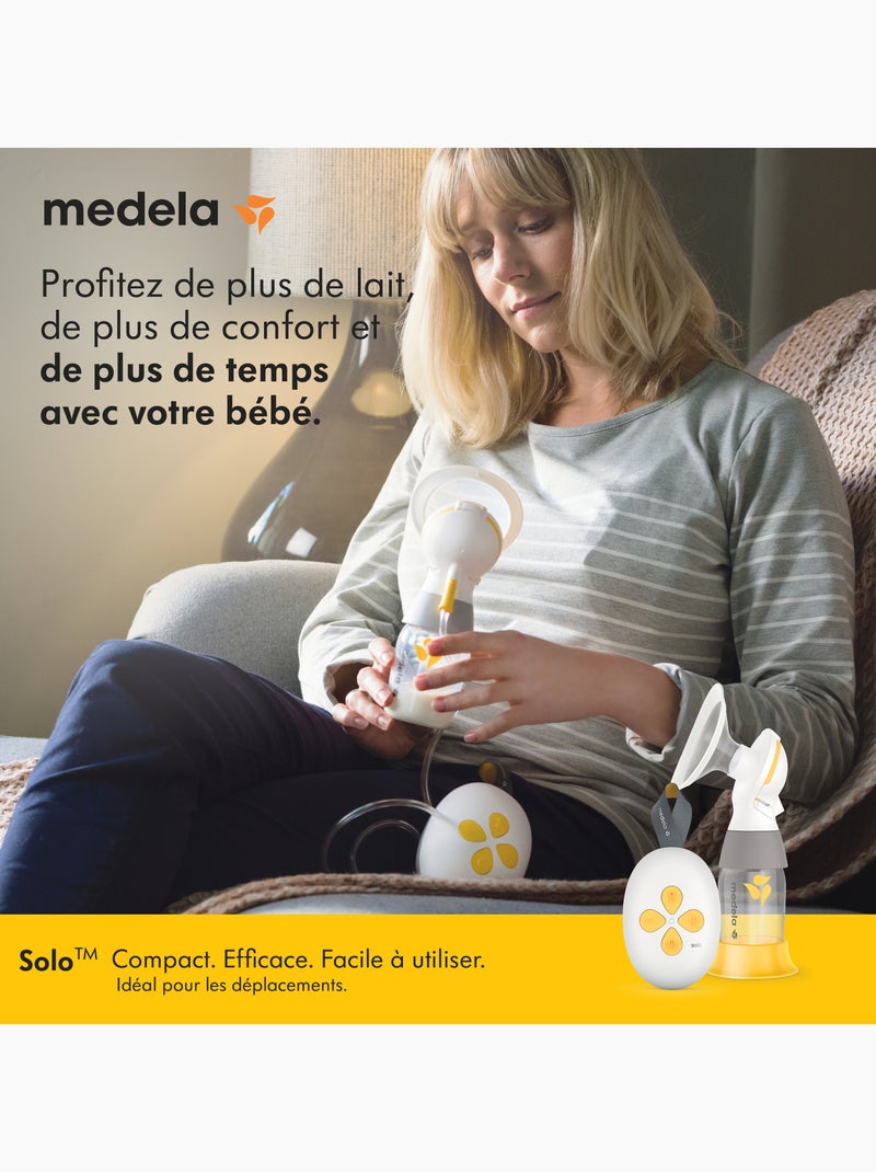 Solo™ - Tire-lait Électrique Simple Hands-free 24mm - Compact, Mains Libres, Ultra-Léger, Conception Transparent - Kiabi