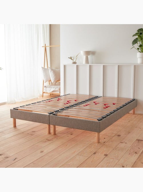 Sommier à lattes tissu déco - Kiabi